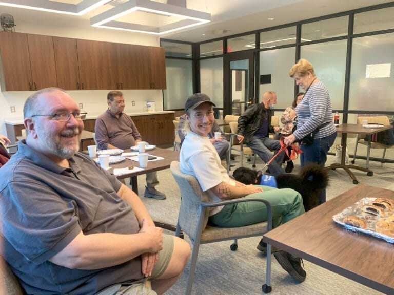 Rainbow Social Club meeting at the Holyoke Senior Center