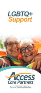 Cover of LGBTQ+ Support brochure