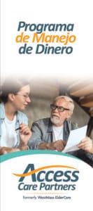 Cover of Spanish Money Management Program brochure - Programa de Manejo de Dinero