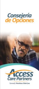 Cover of Spanish Options Counseling brochure - Consejeria de Opciones